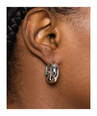 Tom Wood Ball Earrings In Metallic