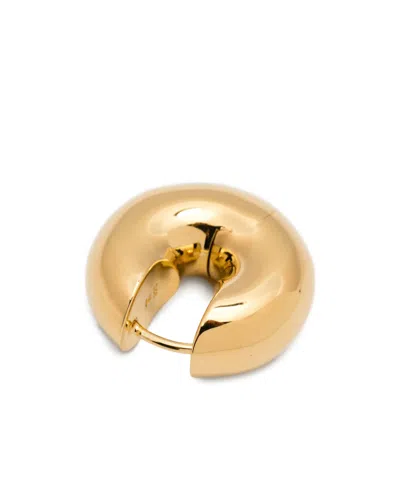 Tom Wood Sphere Hoop Earrings In Gold