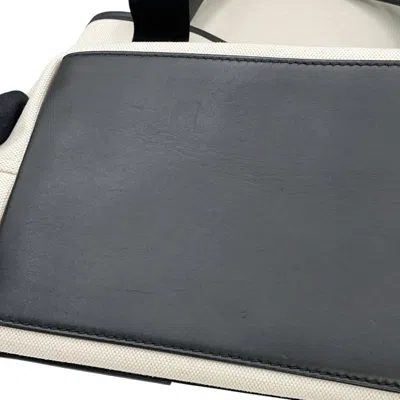 Pre-owned Balenciaga Black Canvas Leather Tote Bag ()