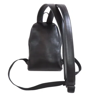 Pre-owned Balenciaga Black Leather Backpack ()