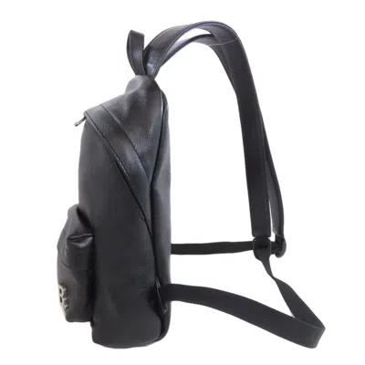 Pre-owned Balenciaga Black Leather Backpack ()