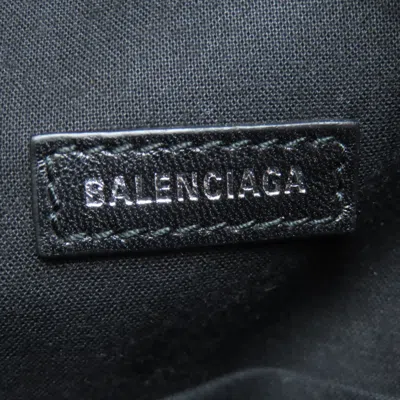 Pre-owned Balenciaga Black Leather Backpack ()