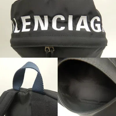 Pre-owned Balenciaga Black Nylon Backpack ()