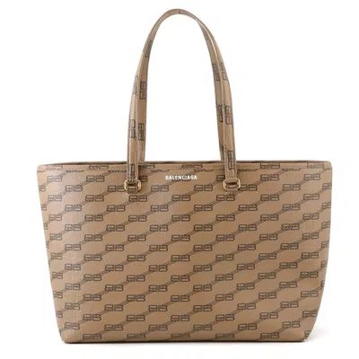 Pre-owned Balenciaga Brown Pvc Tote Bag ()