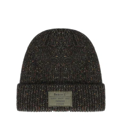 Barbour Eston Green Beanie In Green