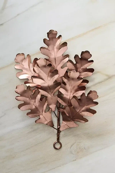 Terrain Copper Oak Leaves Bunch In Brown