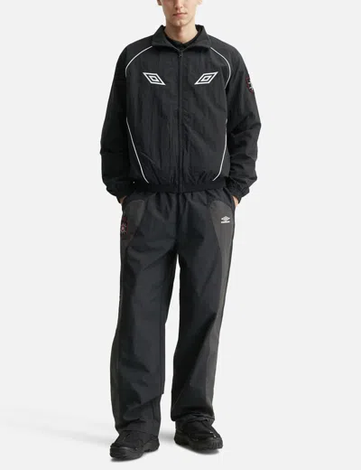 Umbro X Slam Jam Rose Crest Track Pants In Black