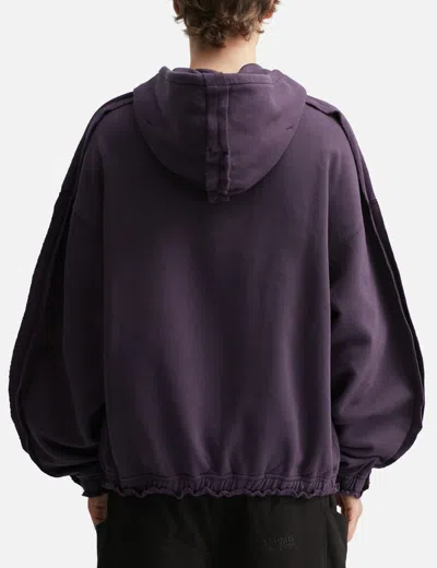 Umbro X Slam Jam Spycam Masked Zip Hoodie In Purple