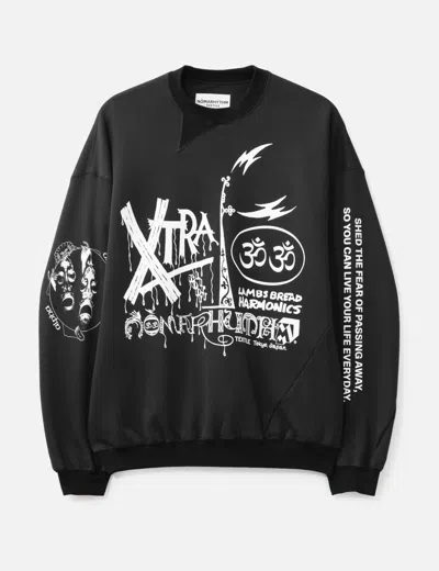 Nòmarhythm Textile Ed Twist Sweat In Black
