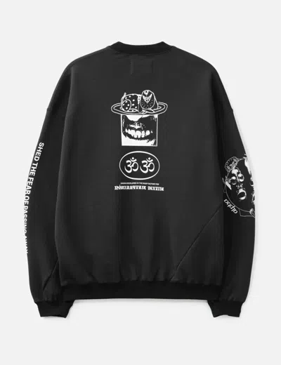 Nòmarhythm Textile Ed Twist Sweat In Black