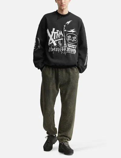 Nòmarhythm Textile Ed Twist Sweat In Black