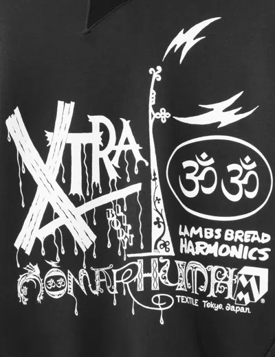 Nòmarhythm Textile Ed Twist Sweat In Black