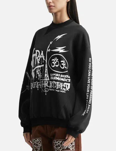 Nòmarhythm Textile Ed Twist Sweat In Black