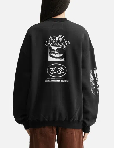 Nòmarhythm Textile Ed Twist Sweat In Black