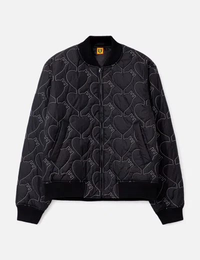 Human Made Heart Quilting Jacket In Black | ModeSens