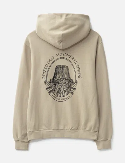 Afield Out Devils Tower Hoodie In Neutral