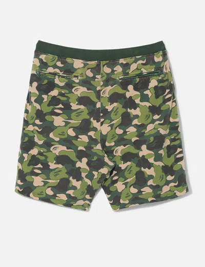 Bape Monogram Shorts In Multi