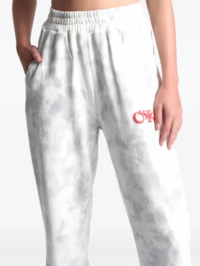 One Teaspoon Logo Track Pants In White