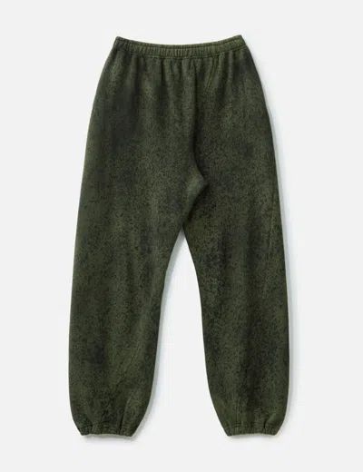 Nòmarhythm Textile Hand Dye Twist Pants In Green