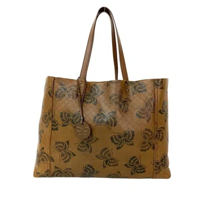 Pre-owned Bottega Veneta Brown Leather Handbag Tote Bag ()
