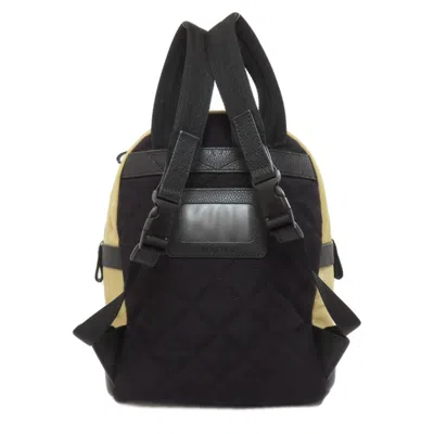 Pre-owned Burberry Beige Nylon Backpack () In Sand