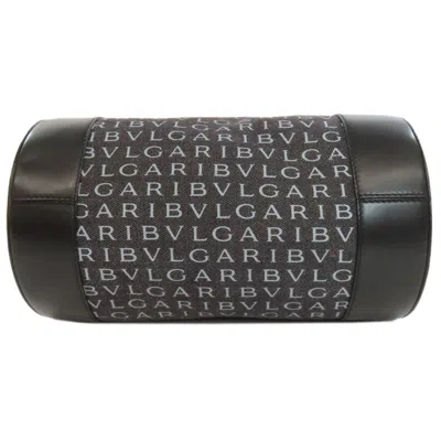 Pre-owned Bvlgari Gray Canvas Shoulder Bag ()