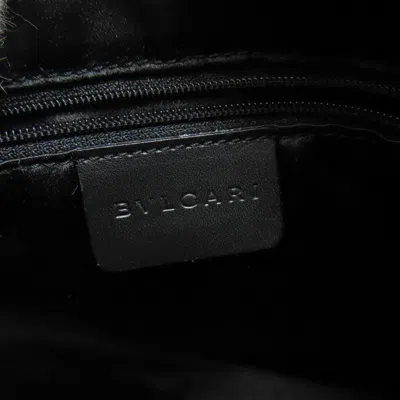 Pre-owned Bvlgari Gray Canvas Shoulder Bag ()