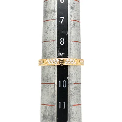 Pre-owned Cartier Love Yellow Gold Yellow Gold (18k) Band Ring ()