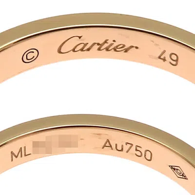 Pre-owned Cartier Love Yellow Gold Yellow Gold (18k) Band Ring ()