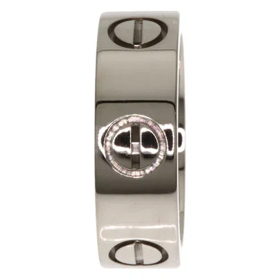 Pre-owned Cartier White Gold White Gold (18k) Band Ring ()
