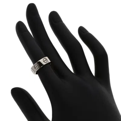 Pre-owned Cartier White Gold White Gold (18k) Band Ring ()