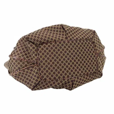 Pre-owned Celine Brown Canvas Leather Tote Bag ()