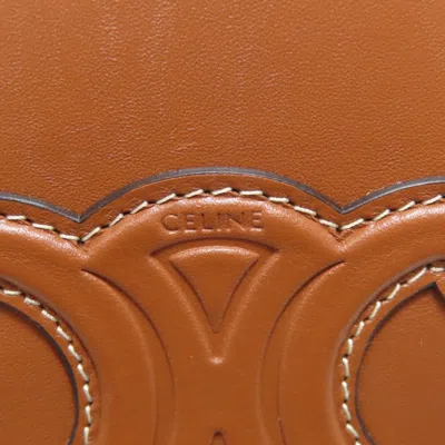 Pre-owned Celine Brown Leather Shoulder Bag ()