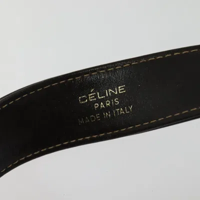 Pre-owned Celine Céline Macadam Beige Canvas Shoulder Bag () In Sand