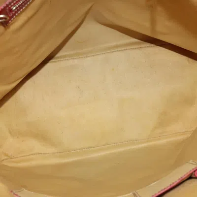 Pre-owned Celine Céline Macadam Beige Canvas Tote Bag () In Sand