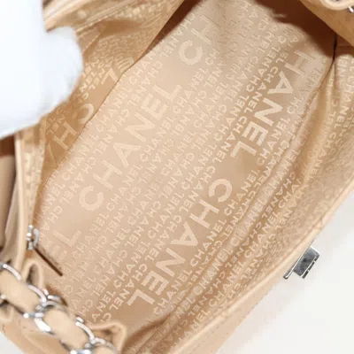 Pre-owned Chanel 2,55 Beige Leather Shoulder Bag () In Sand