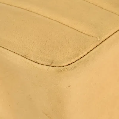 Pre-owned Chanel Beige Shoulder Bag () In Sand