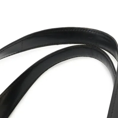 Pre-owned Chanel Black Brown Nylon Leather Tote Bag () In Multi