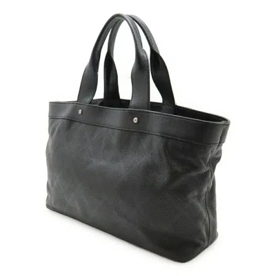 Pre-owned Chanel Black Leather Shoulder Bag Tote Bag ()