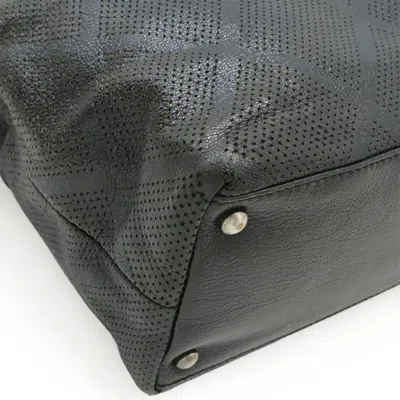 Pre-owned Chanel Black Leather Shoulder Bag Tote Bag ()