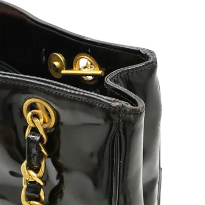 Pre-owned Chanel Black Leather Shoulder Bag Tote Bag ()