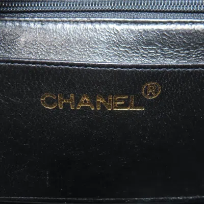 Pre-owned Chanel Black Velvet Shoulder Bag ()
