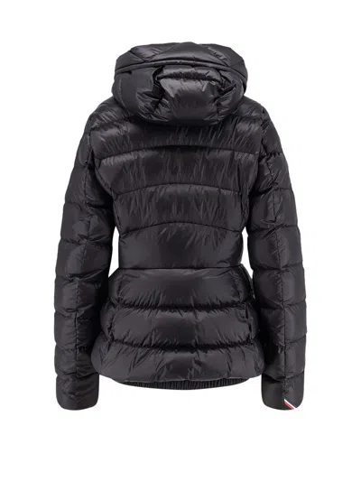 Moncler Armoniques Hooded Down Jacket In Black