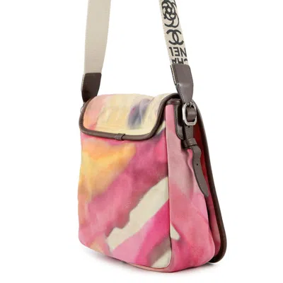 Pre-owned Chanel Multi-color Suede Leather Messenger Bag Shoulder Bag ()