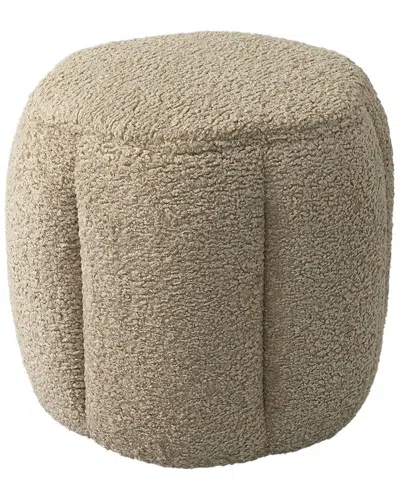 Global Views Ashley Childers For  Tuffet Ottoman In Brown