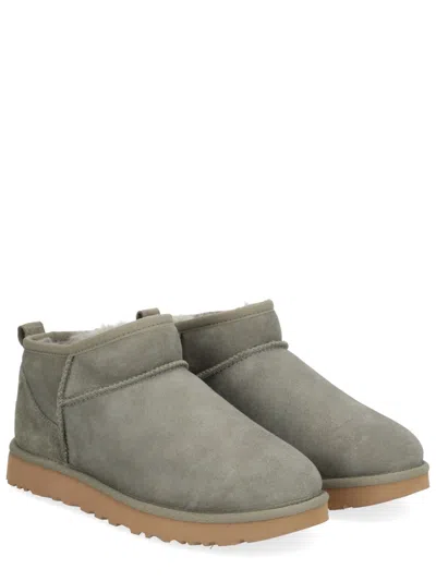 Ugg Boot "classic Ultra Mini" In Gray