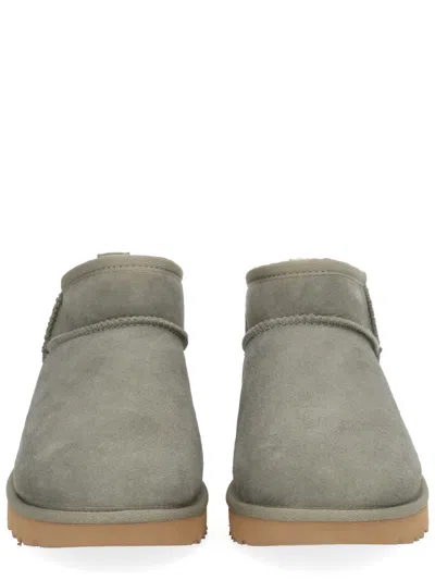 Ugg Boot "classic Ultra Mini" In Gray