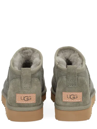 Ugg Boot "classic Ultra Mini" In Gray