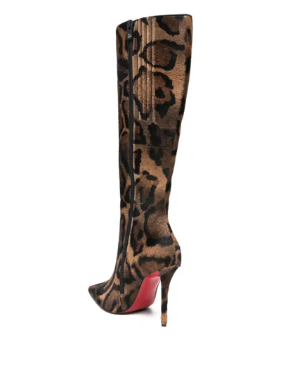 Christian Louboutin Boots Brown In Brown