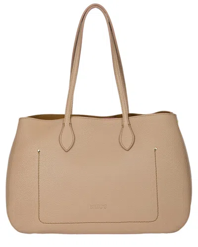 Bric's Gondola Lavanda Leather Bag In Neutral